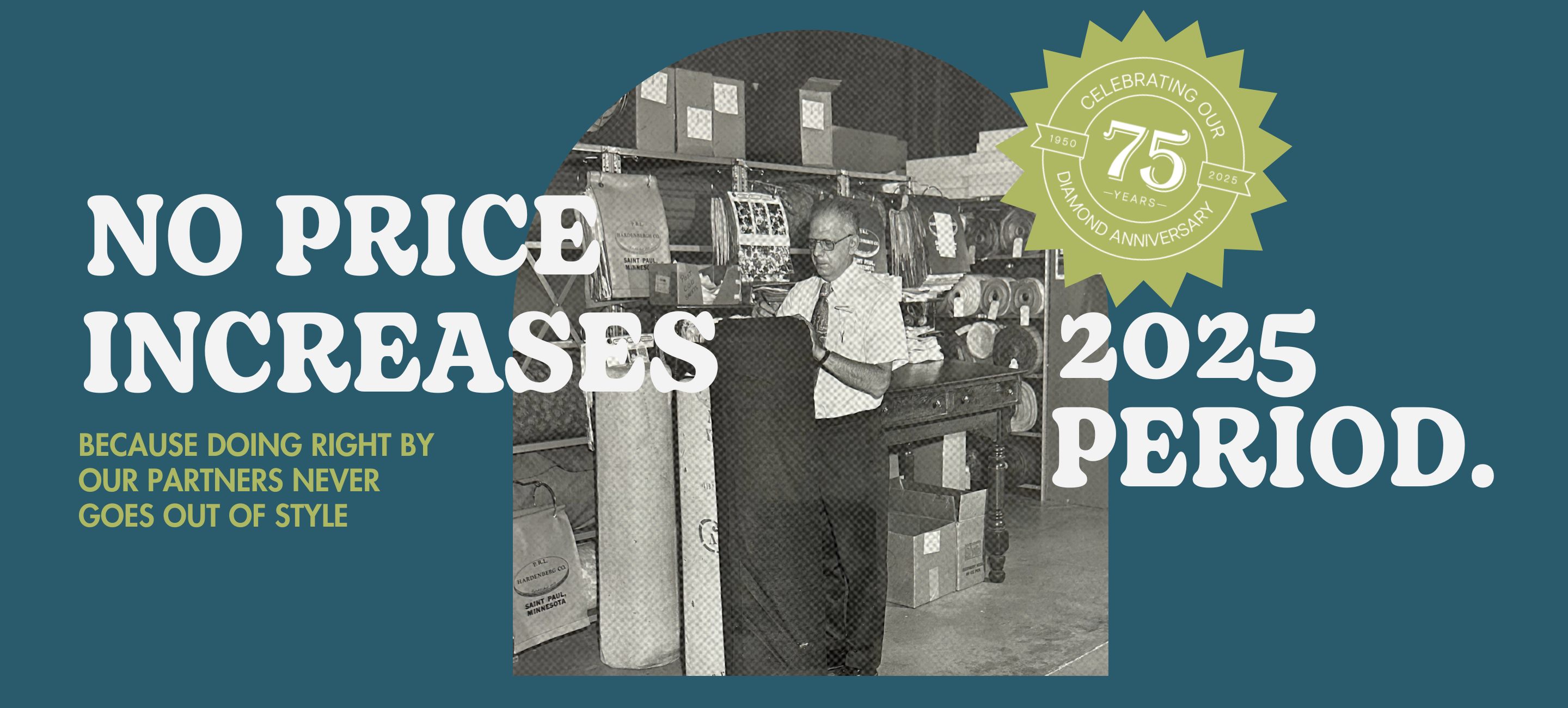 No Price Increases 2025. Period.