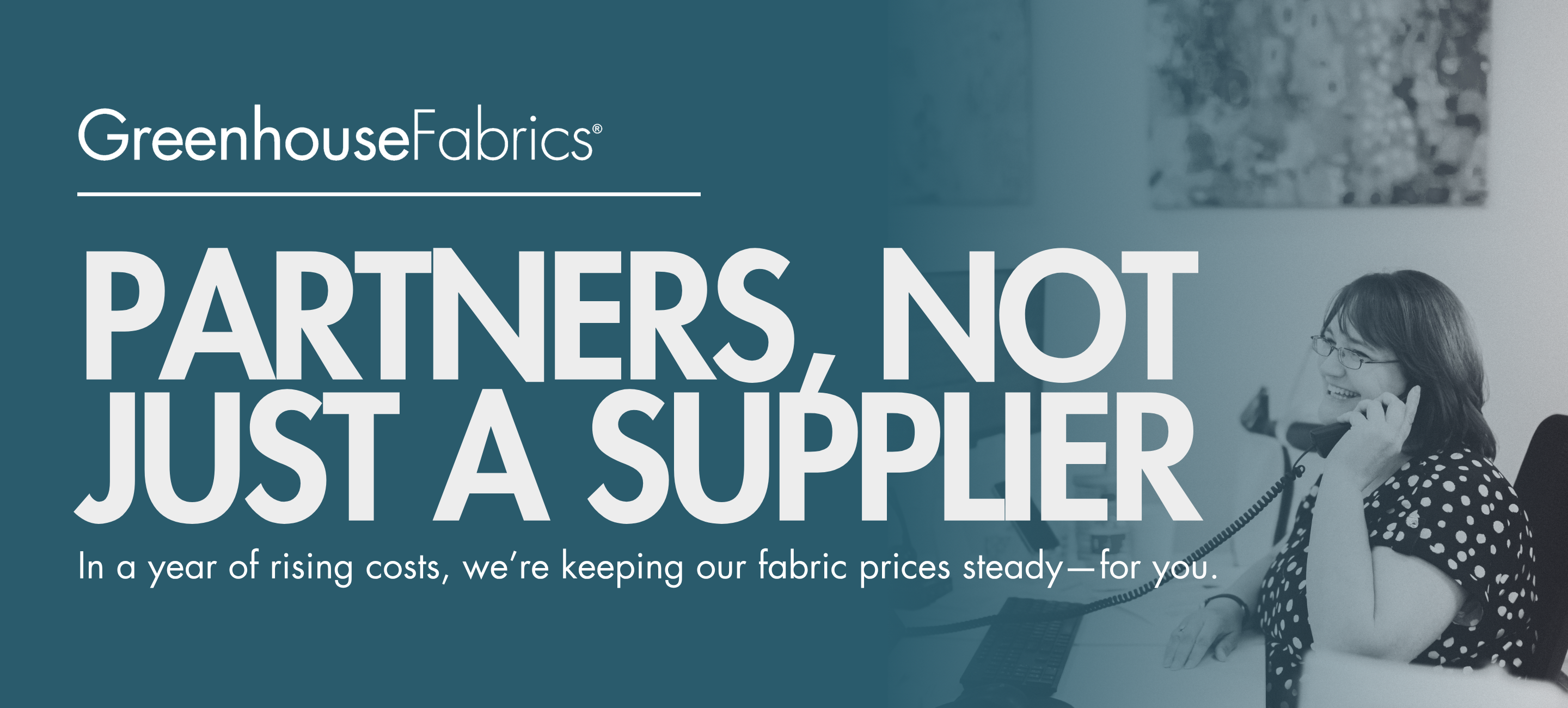Partners, not just suppliers 