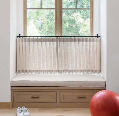 Linen Cafe Curtain