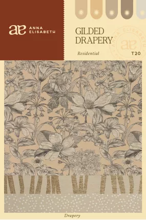 T20 Gilded Drapery