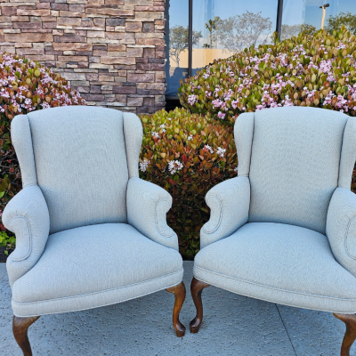 F4084 upholstered on chairs