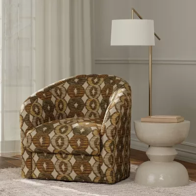 S7018 Aztec applied to a chair