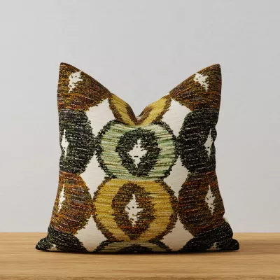 S7023 Rainforest applied to a pillow