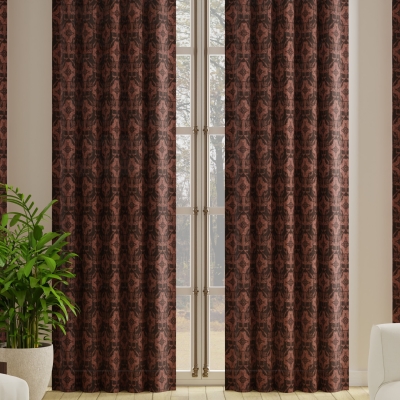 S7047 Fig applied to drapery