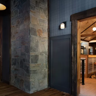 S4073 upholstered on a wall