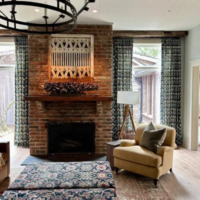 S6900 Bowery applied to drapery